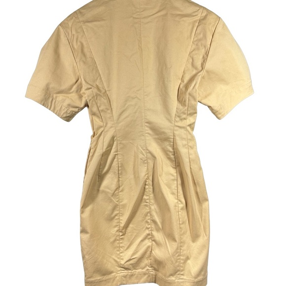 & Other Stories Fitted Button Wrap Mini Dress size 2 - Picture 4 of 4